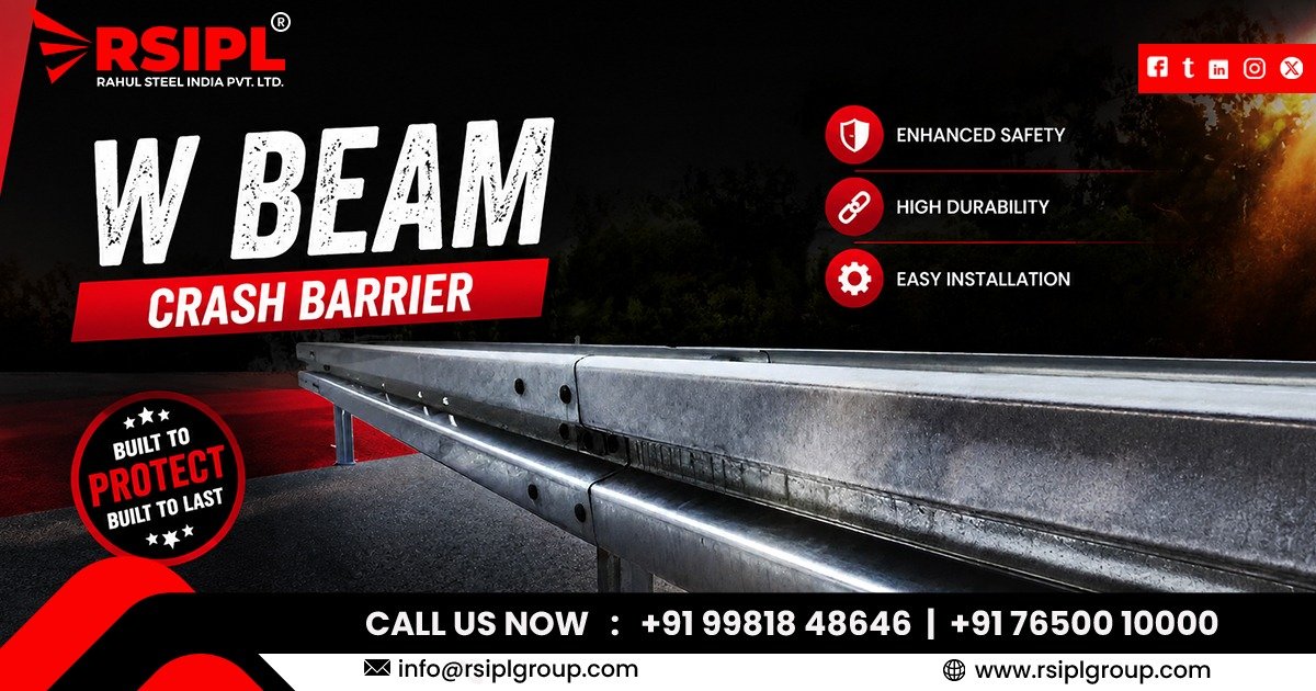 W Beam Crash Barriers – Reliable Road Safety in Gujarat