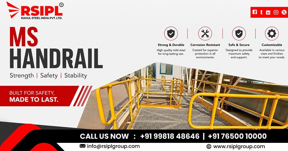 Leading MS Handrail Supplier in Bihar