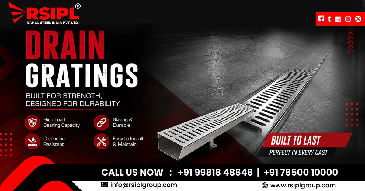 Leading Drain Gratings Supplier in Tamil Nadu