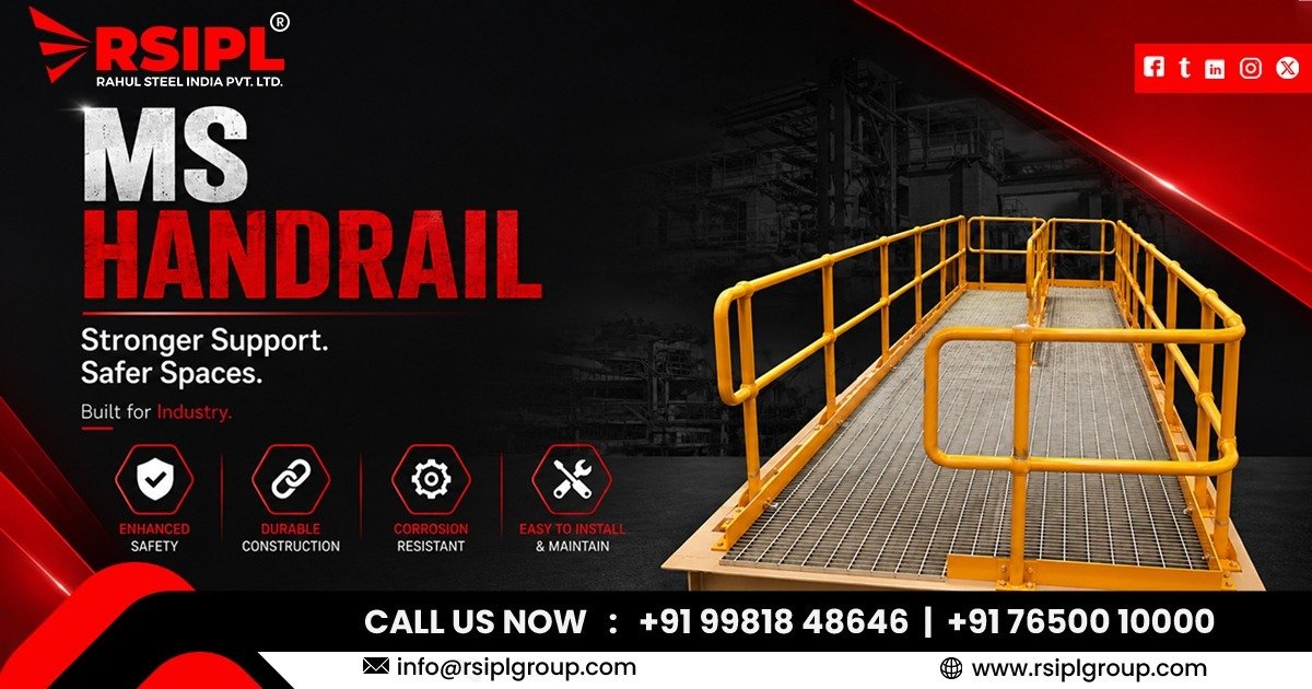 MS Handrail Supplier in Uttar Pradesh