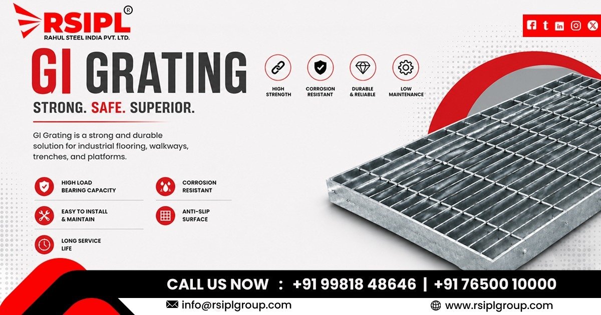 Heavy-Duty GI Gratings Exporter to Saudi Arabia