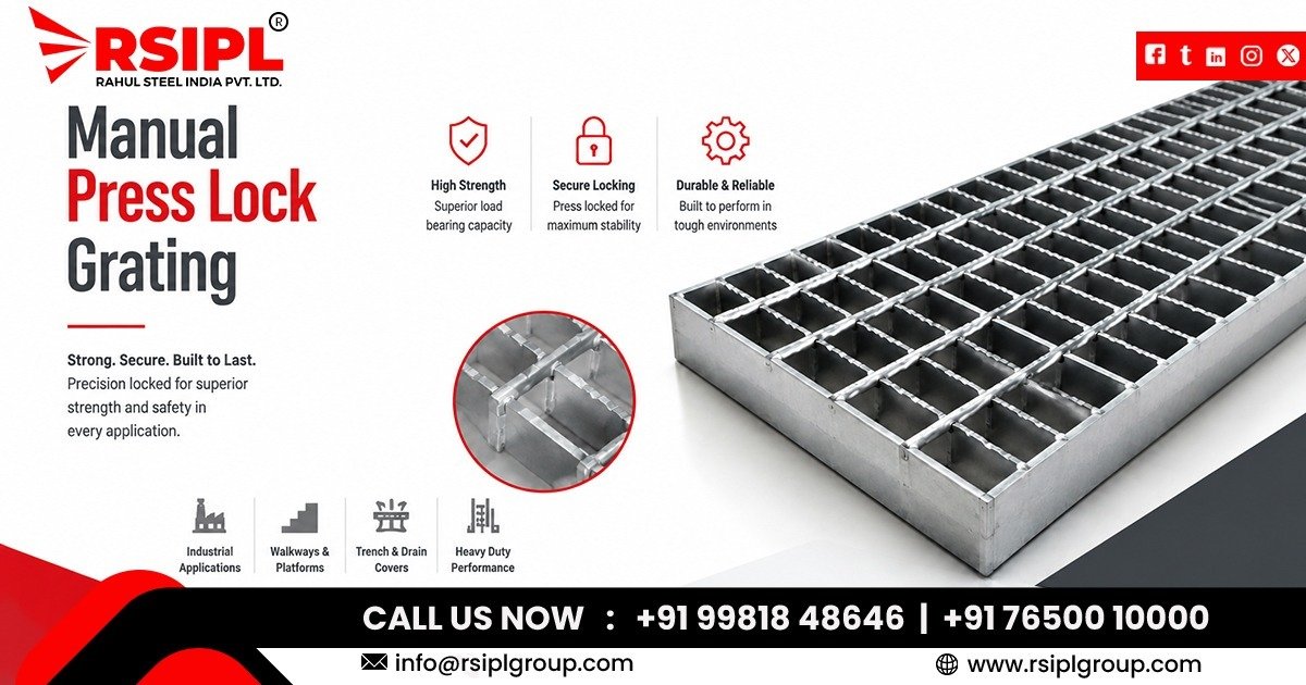 Press Lock Grating Supplier in Odisha