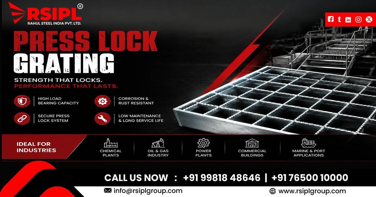Press Lock Grating Supplier In Punjab