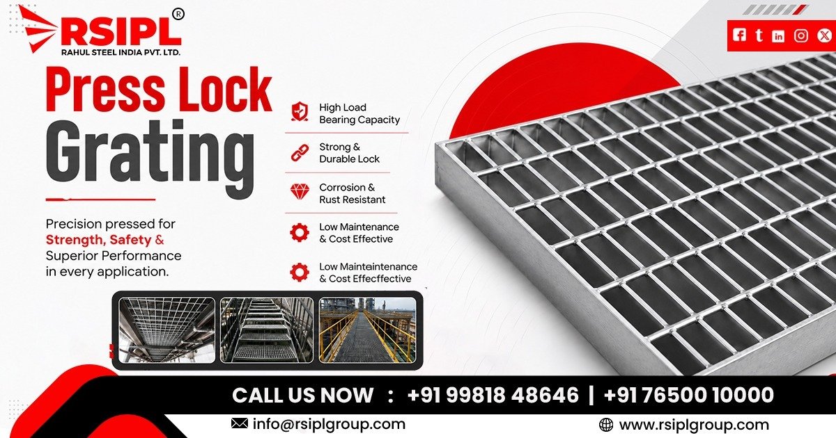 Press Lock Grating Supplier In Himachal Pradesh
