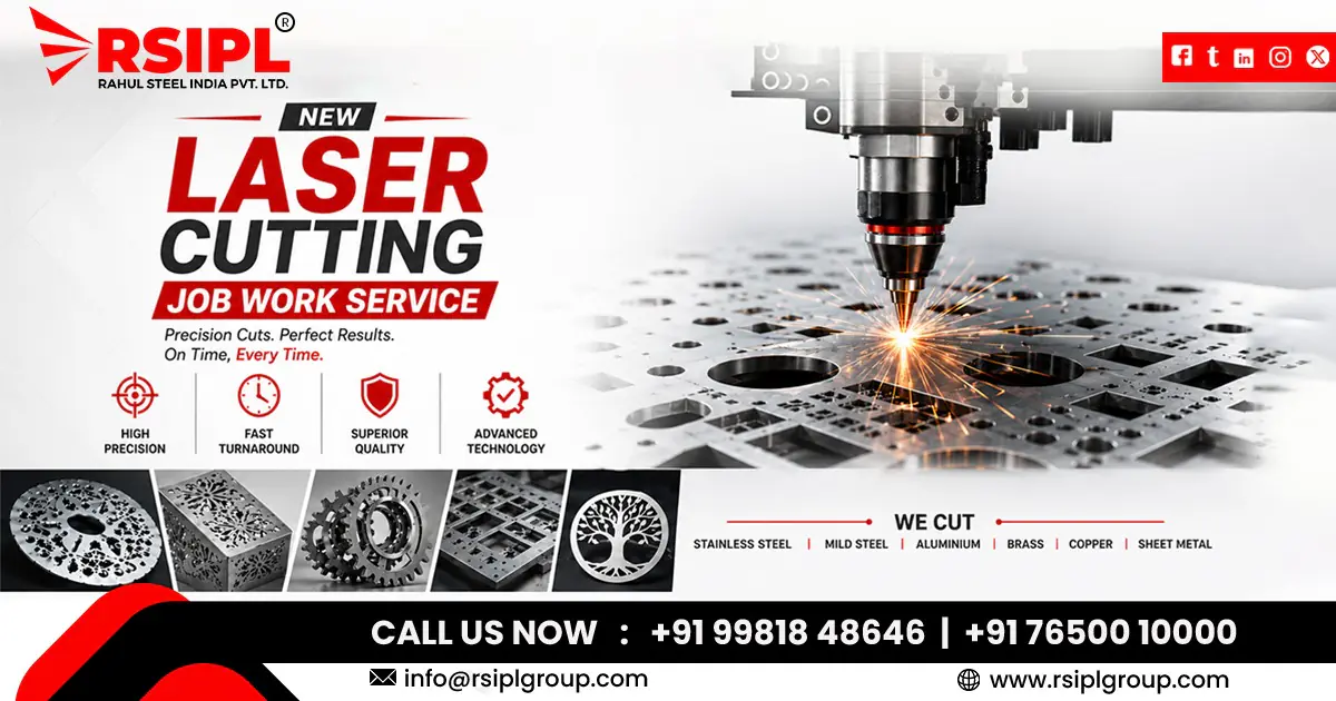 Laser Cutting Job Work Service in Ahmedabad