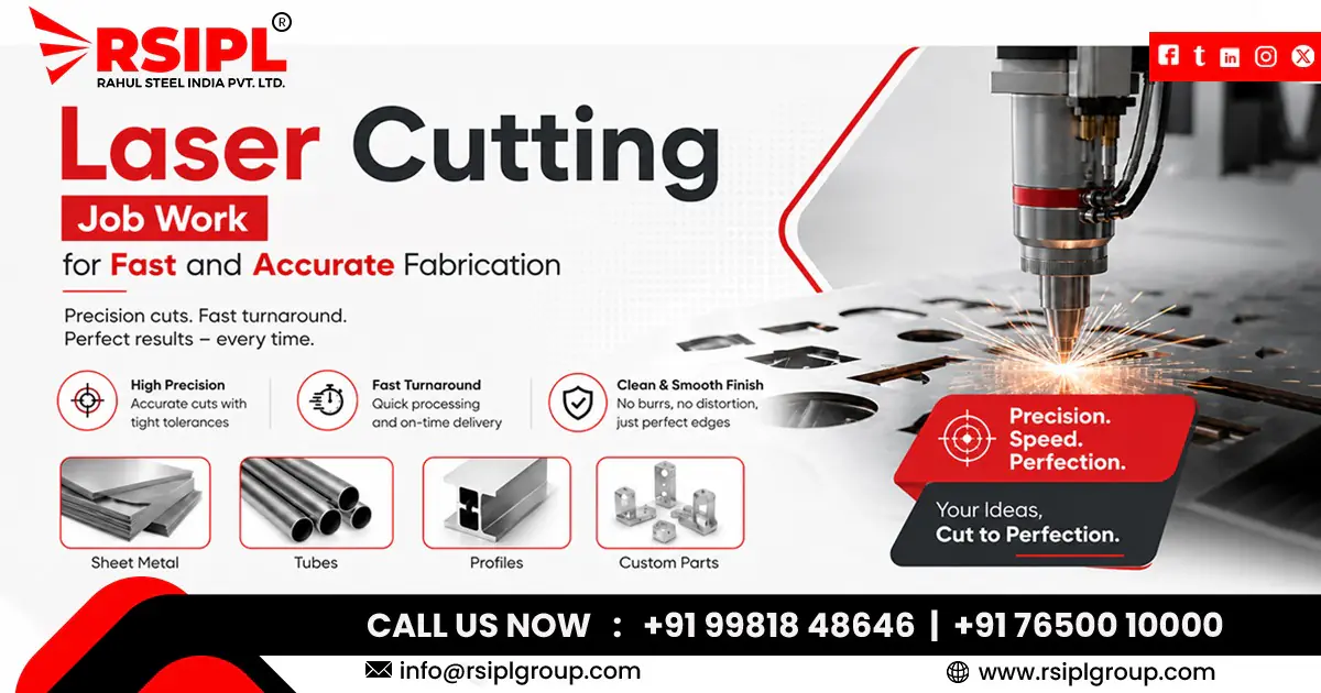 Laser Cutting Job Work for Fast and Accurate Fabrication