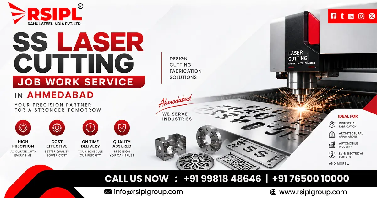 SS Laser Cutting Job Work Service In Ahmedabad