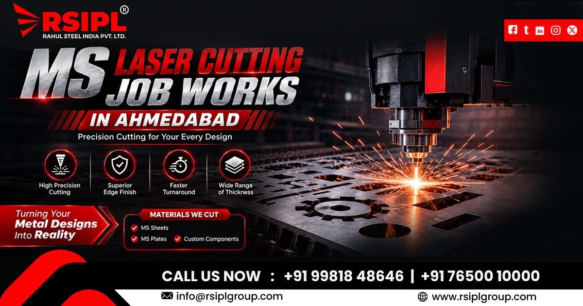 MS Laser Cutting Job Works In Ahmedabad