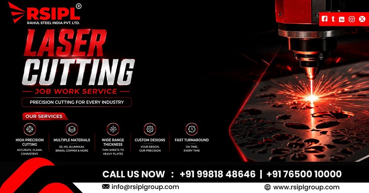 Sheet Metal Laser Cutting Job Work In Ahmedabad