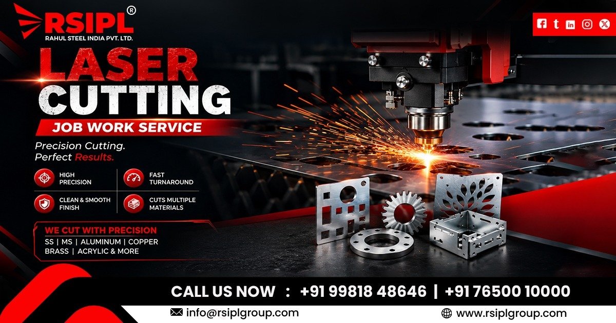 Laser Cutting Job Work Service In Ahmedabad With Fast Service