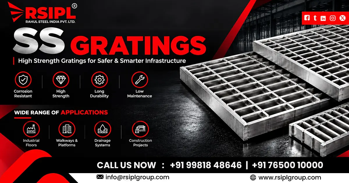 Stainless Steel Gratings Supplier In Andhra Pradesh