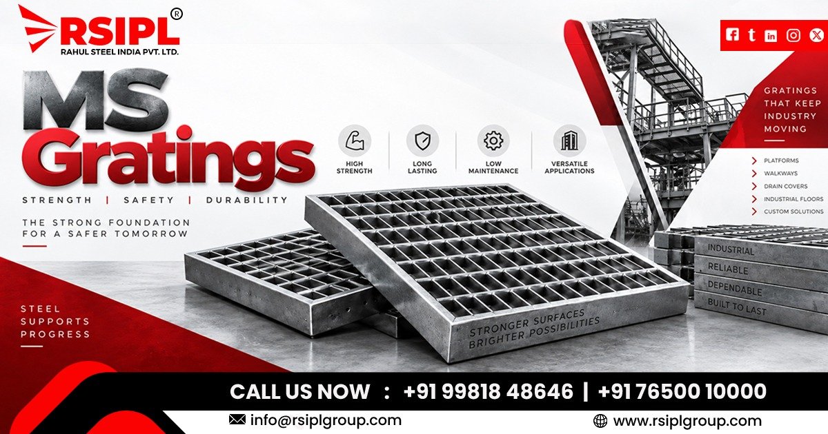 MS Gratings Supplier In West Bengal