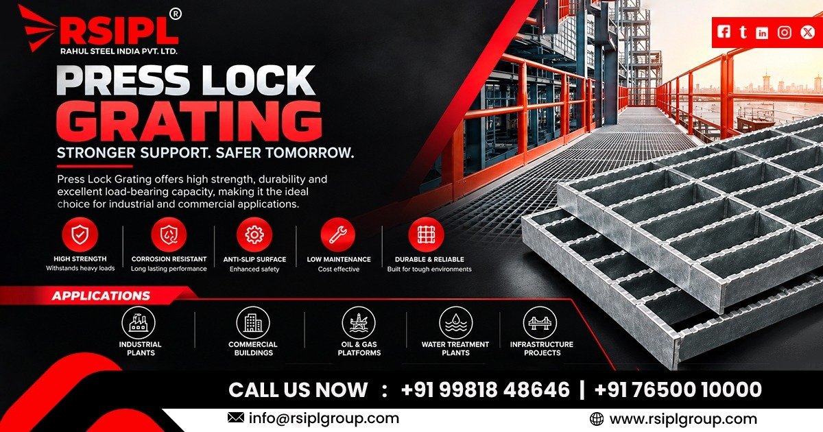 Press Lock Grating Supplier In Meghalaya