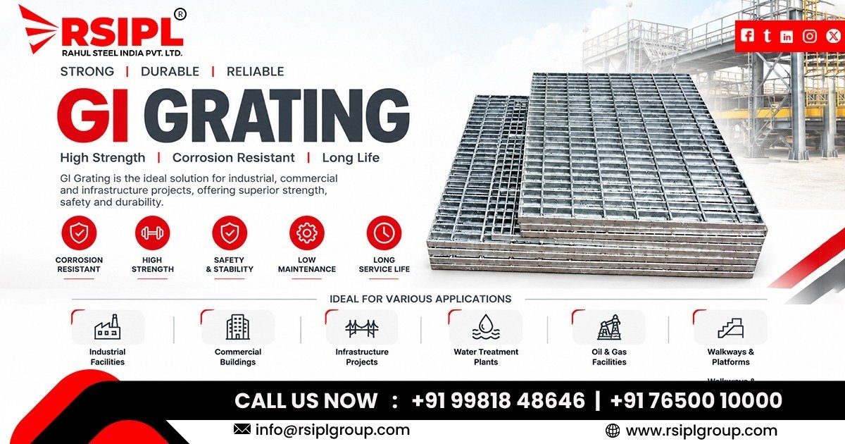 Top GI Grating Manufacturer In Ahmedabad