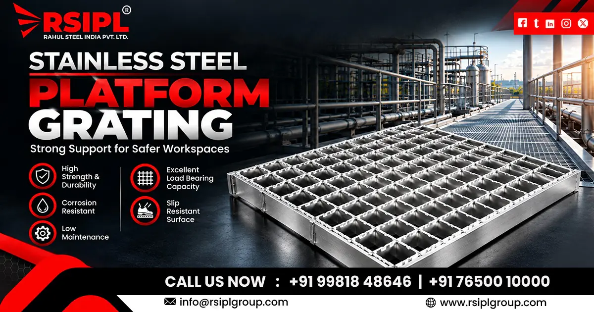Stainless Steel Platform Grating Supplier In Himachal Pradesh